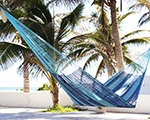 Cielo Hammocks Blue & Blue Mercerized Standard